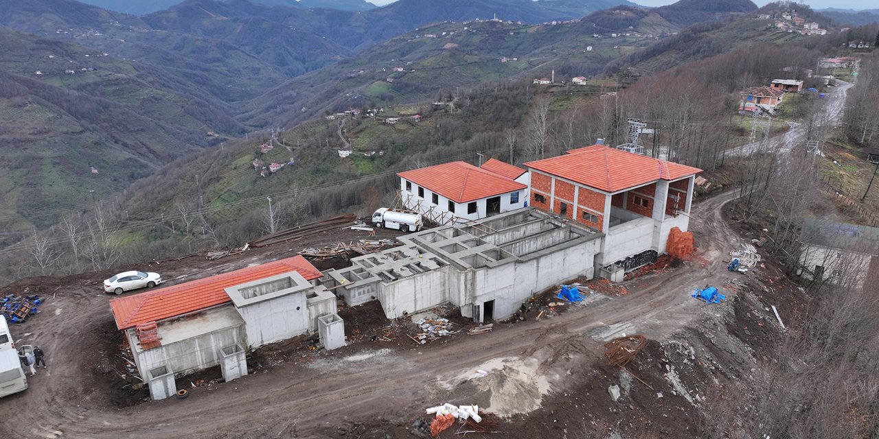 Tesis inşaatında sona yaklaşıldı