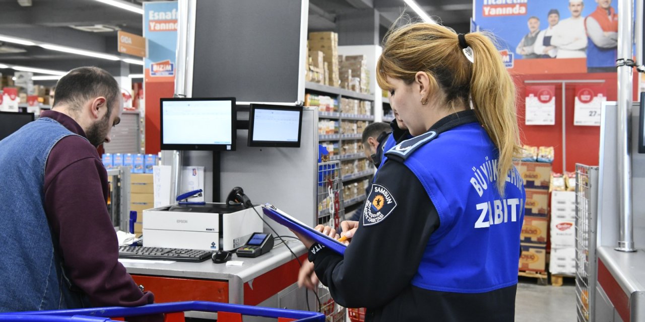 Zabıta ekiplerinden sıkı denetim