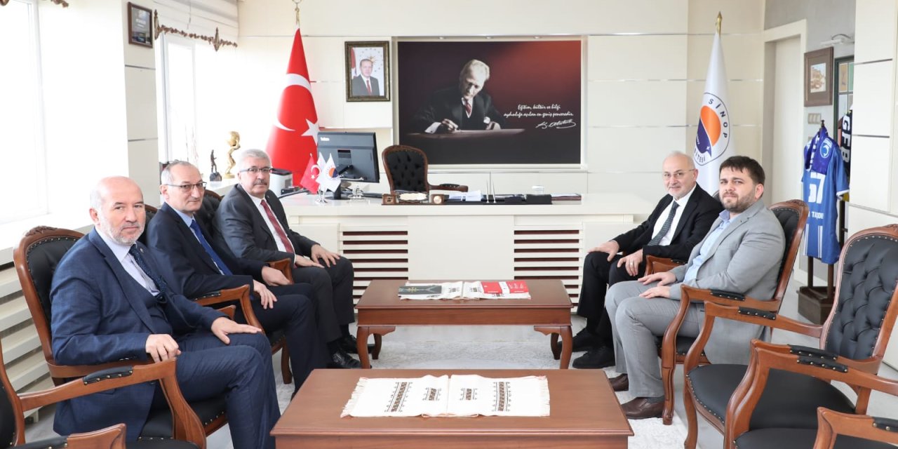 Rektör Ünal’dan Taşdemir’e ziyaret