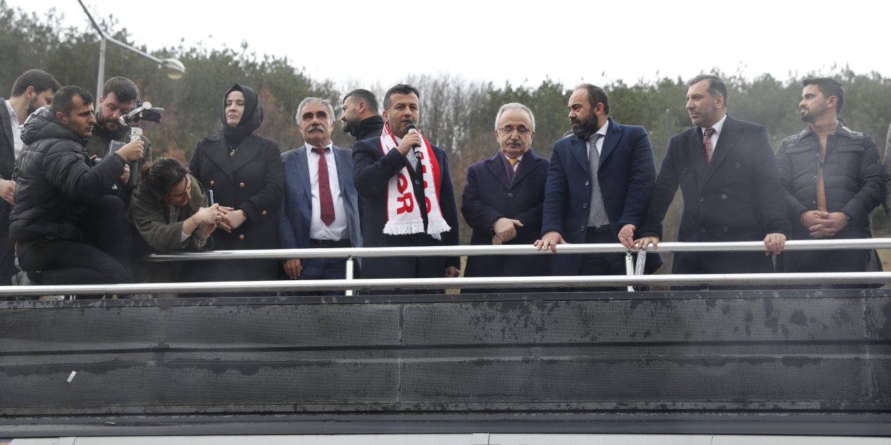"Şehrimize hep beraber hizmet edeceğiz"