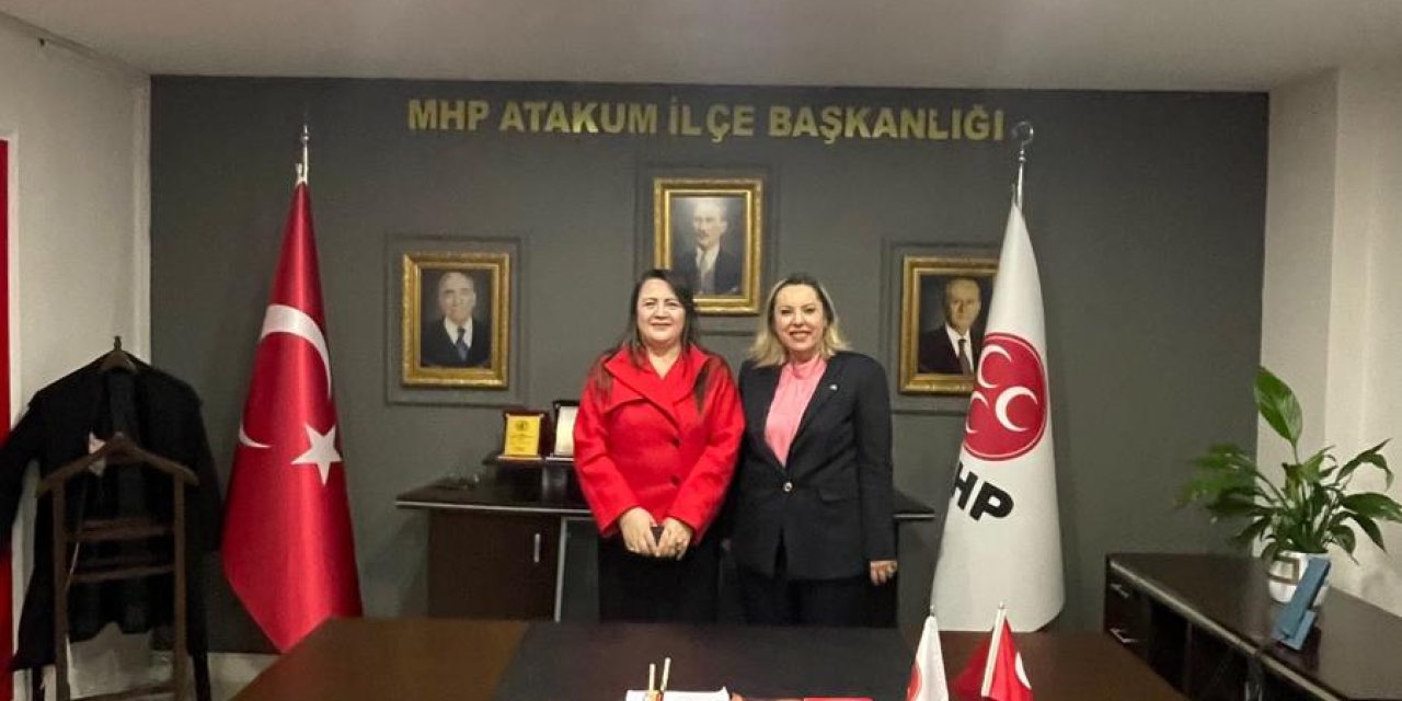 Maraş'tan MHP Atakum İlçe Başkanı Gök'e ziyaret