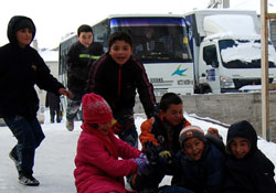 Tokat'tan kar manzaraları