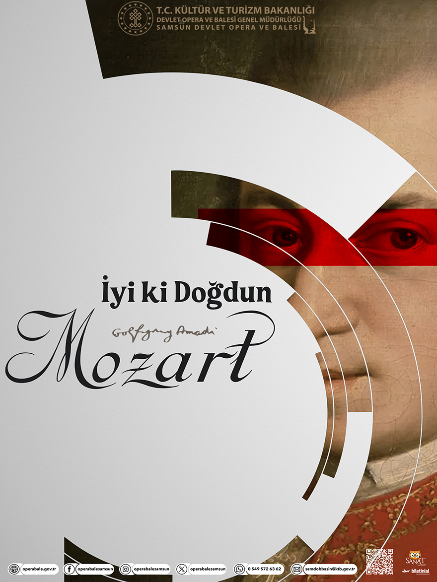 “İyi ki Doğdun Mozart” 27 Ocak 2024’te Operada