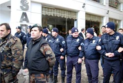 Samsun'da polis eksik