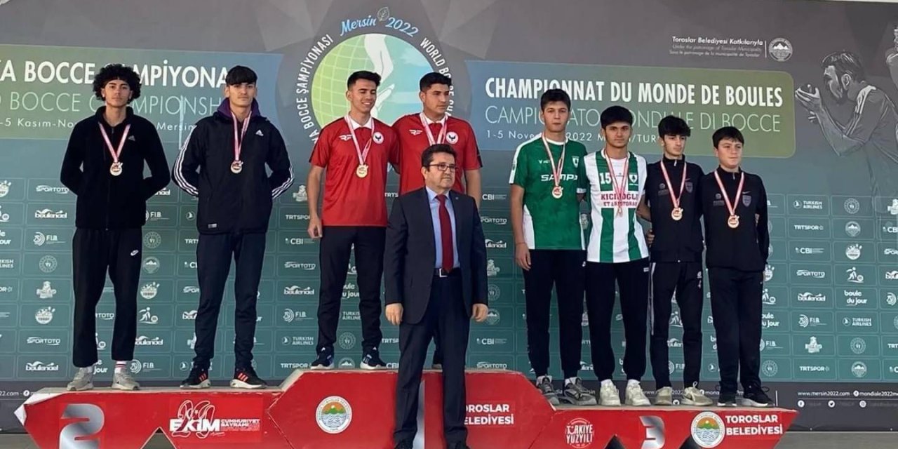 Alaçamspor Bocce Takımı 2 madalya kazandı