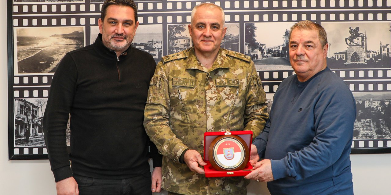 Tümgeneral Alâ'dan Samsunspor'a ziyaret
