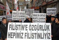 İsrail protesto edildi
