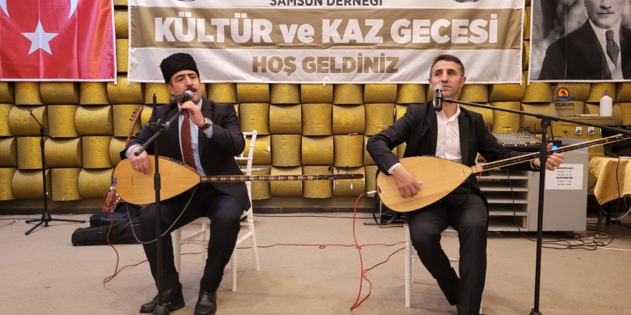 Samsun'da "Kültür ve Kaz Gecesi" etkinliği