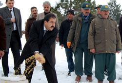 Doğaya yem bıraktılar