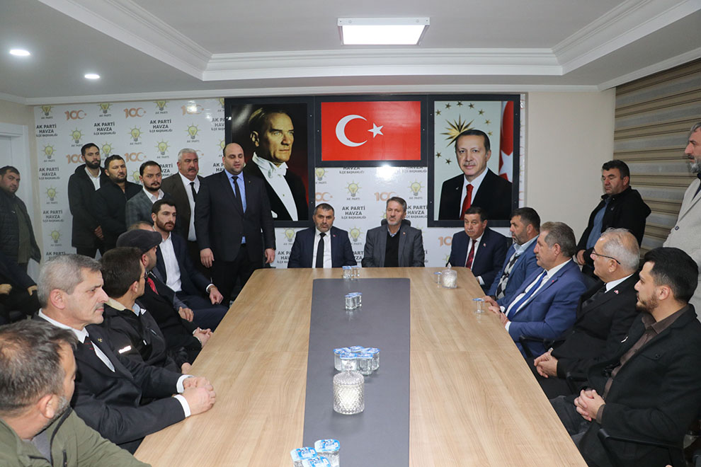 MHP Samsun İl Başkanı Mucur'dan Havza ziyareti