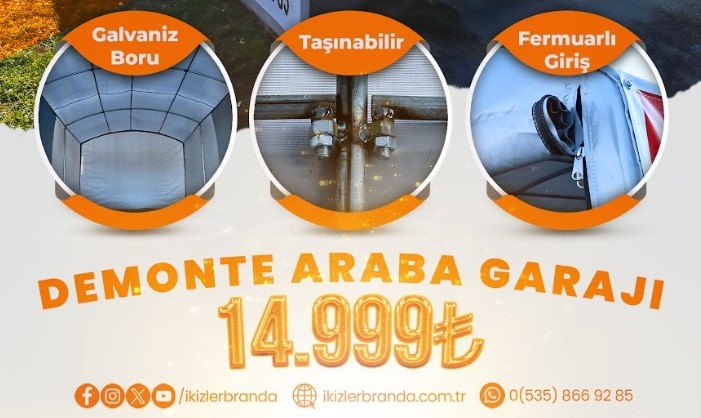 İkizler Branda ile Araba Garajı Ürünleri Kalite ve Güvenlik Bir Arada