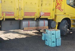 Kaçakçılar tebeşir tozu