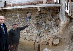 Mağdur aileye  sahip çıktılar