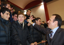 Erkekler 19 Mayıs Lisesi birinci