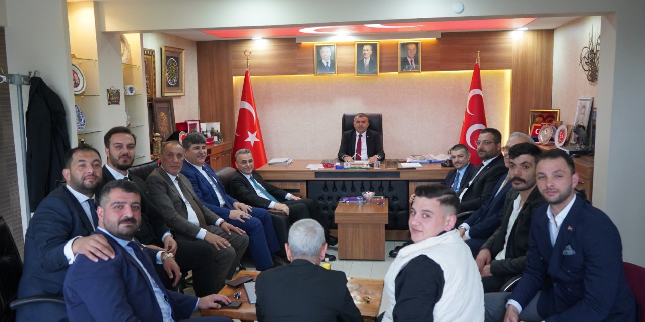 MHP Samsun Teşkilatında bayramlaşma programı