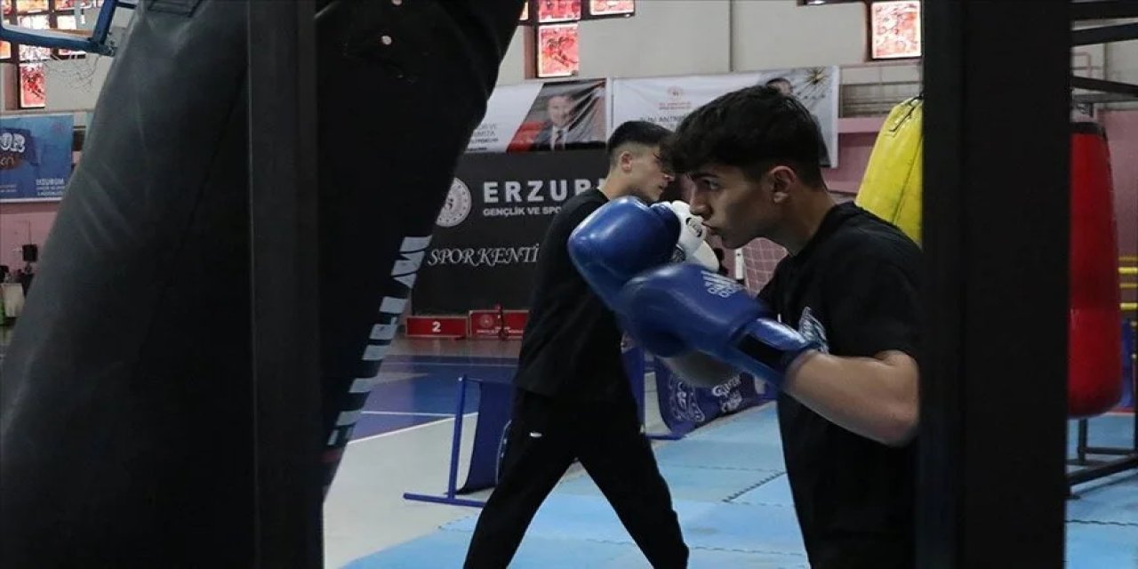 Genç boksör Avrupa şampiyonluğu için çalışıyor