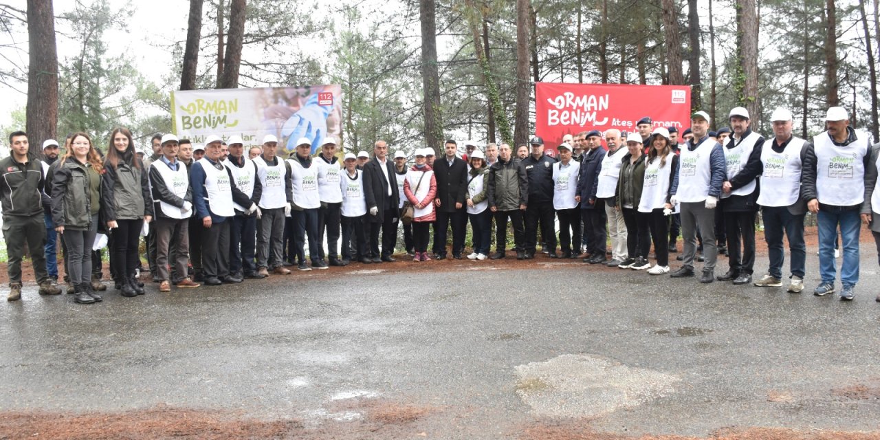Yakakent'te "Orman Benim" kampanyası etkinliği düzenlendi