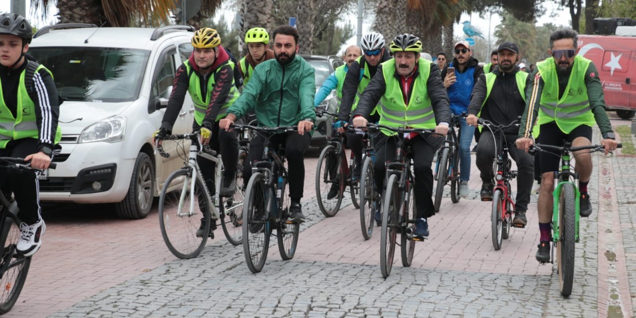 Samsun'da 11. Yeşilay Bisiklet Turu düzenlendi