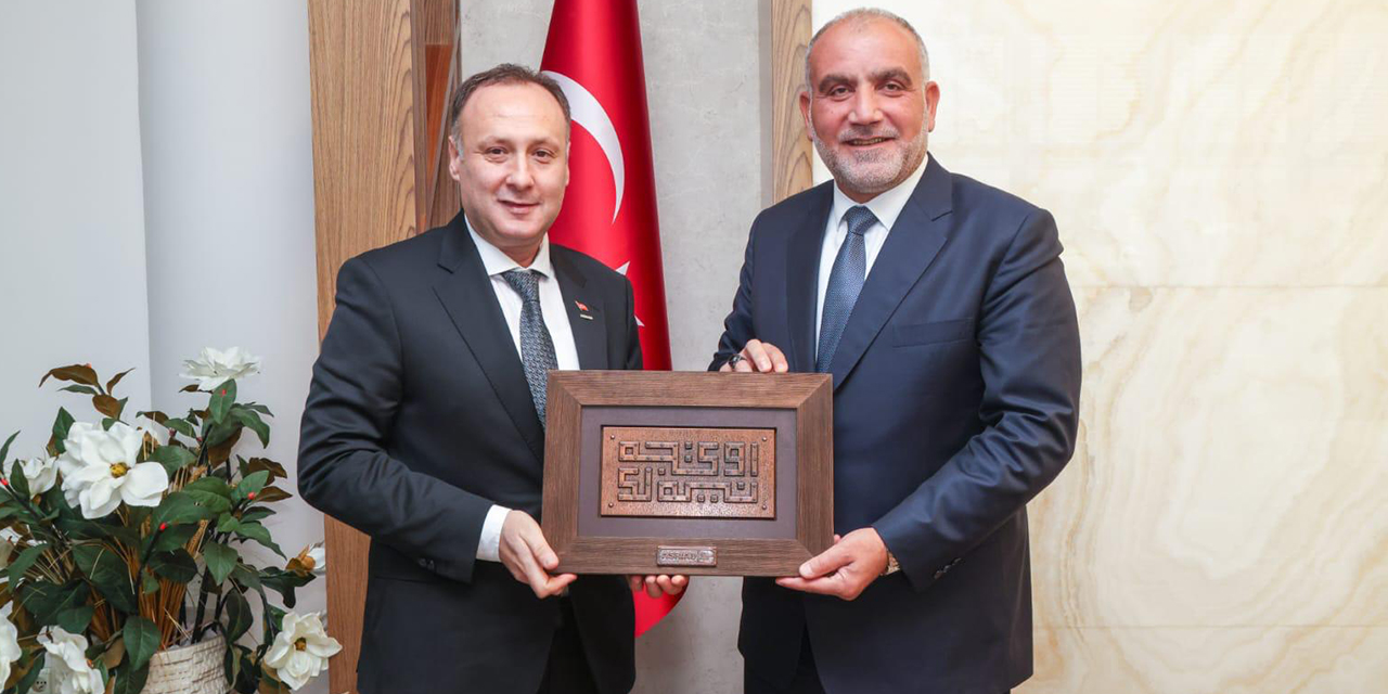 Canik Belediye Başkanı İbrahim Sandıkçı "ASRİAD" yönetimini ağırladı