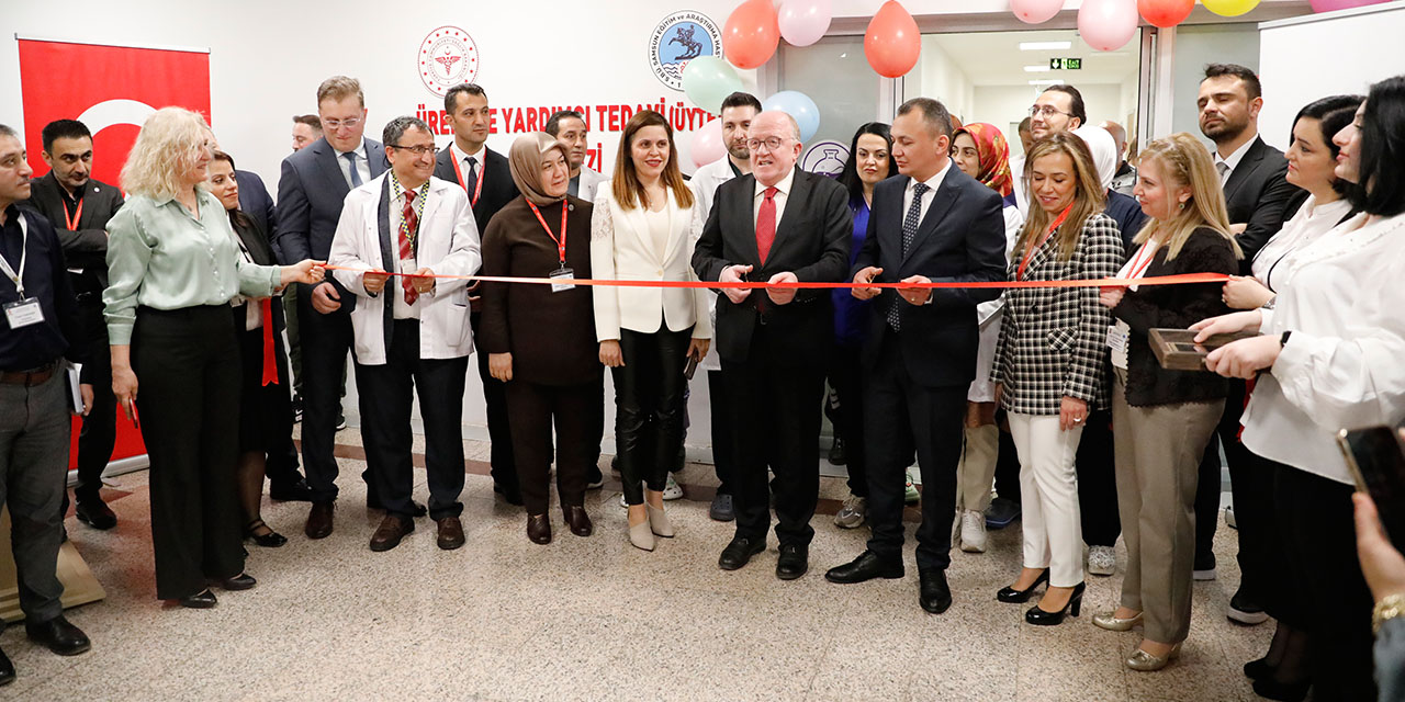 Samsun'da Sağlık Bakanlığına bağlı tüp bebek merkezi açıldı