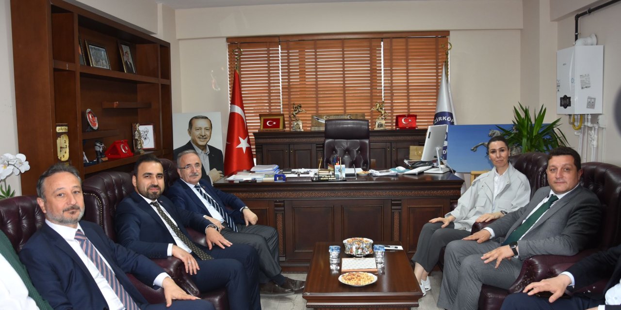 Karaaslan Başkan Gül'ü ziyaret etti