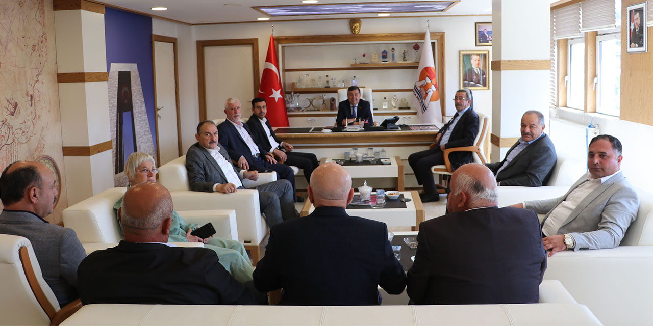 Amasya'dan Havza Belediye Başkanı İkiz’e ziyaret