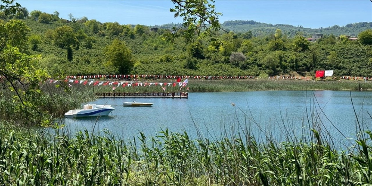 Gaga Gölü turizme kazandırıldı