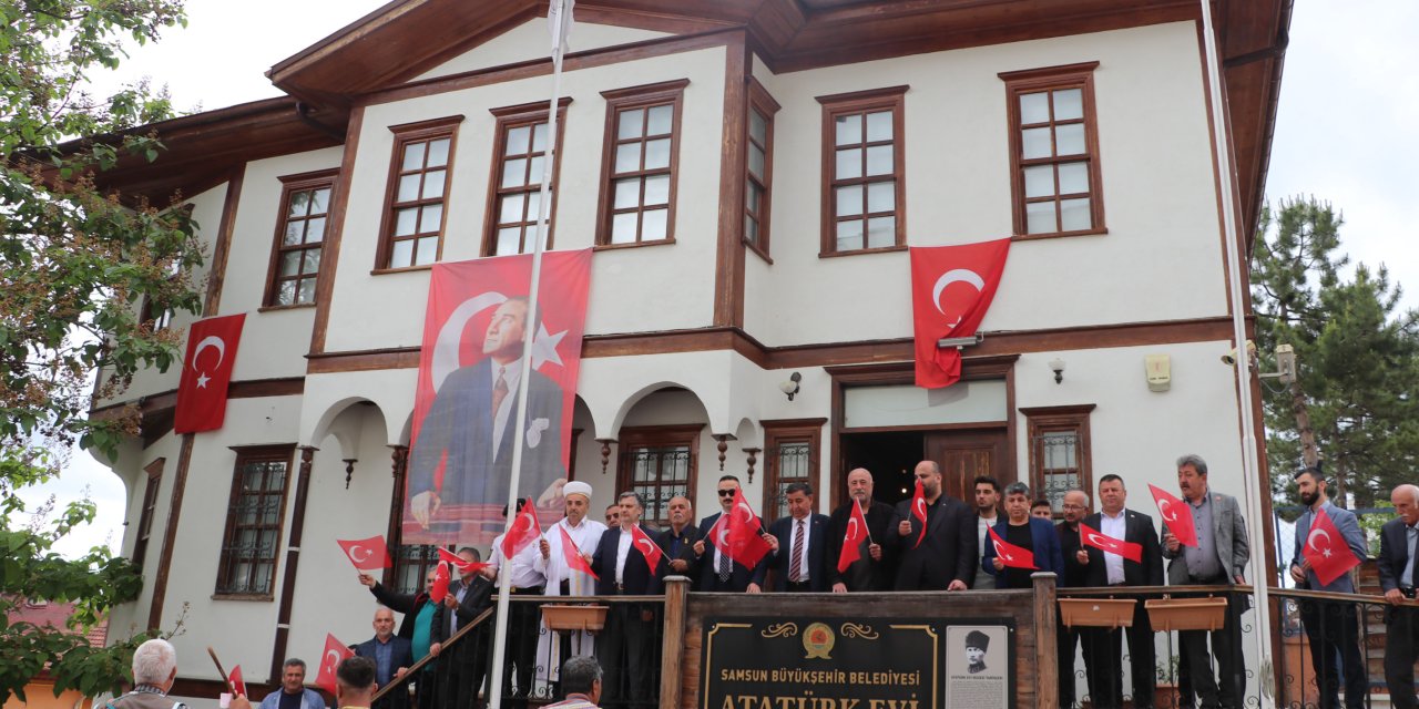 Havza’da ilk miting heyecanı yaşatıldı