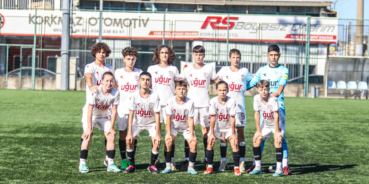 Samsunspor U13 takımı 5 golle kazandı