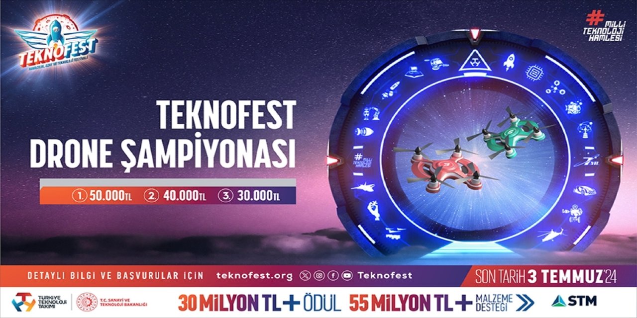 TEKNOFEST Drone Şampiyonasına başvurular başladı