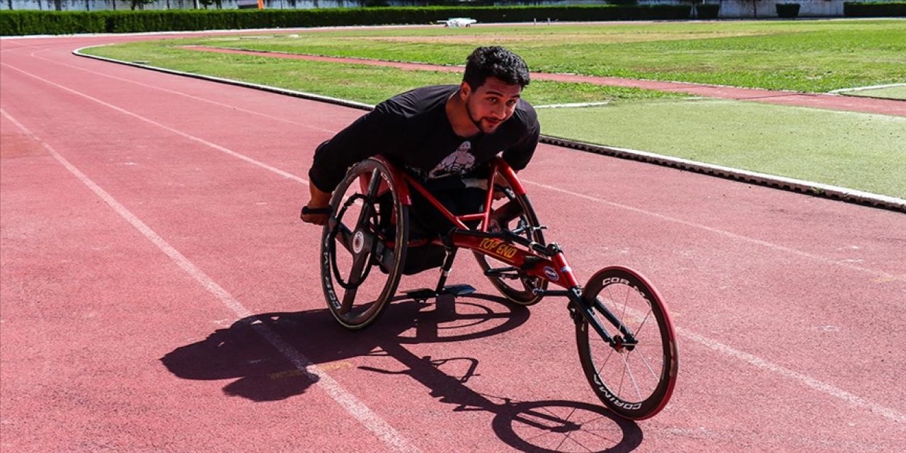 Şampiyon sporcu tekerlekli sandalyesinin yenilenmesini istiyor