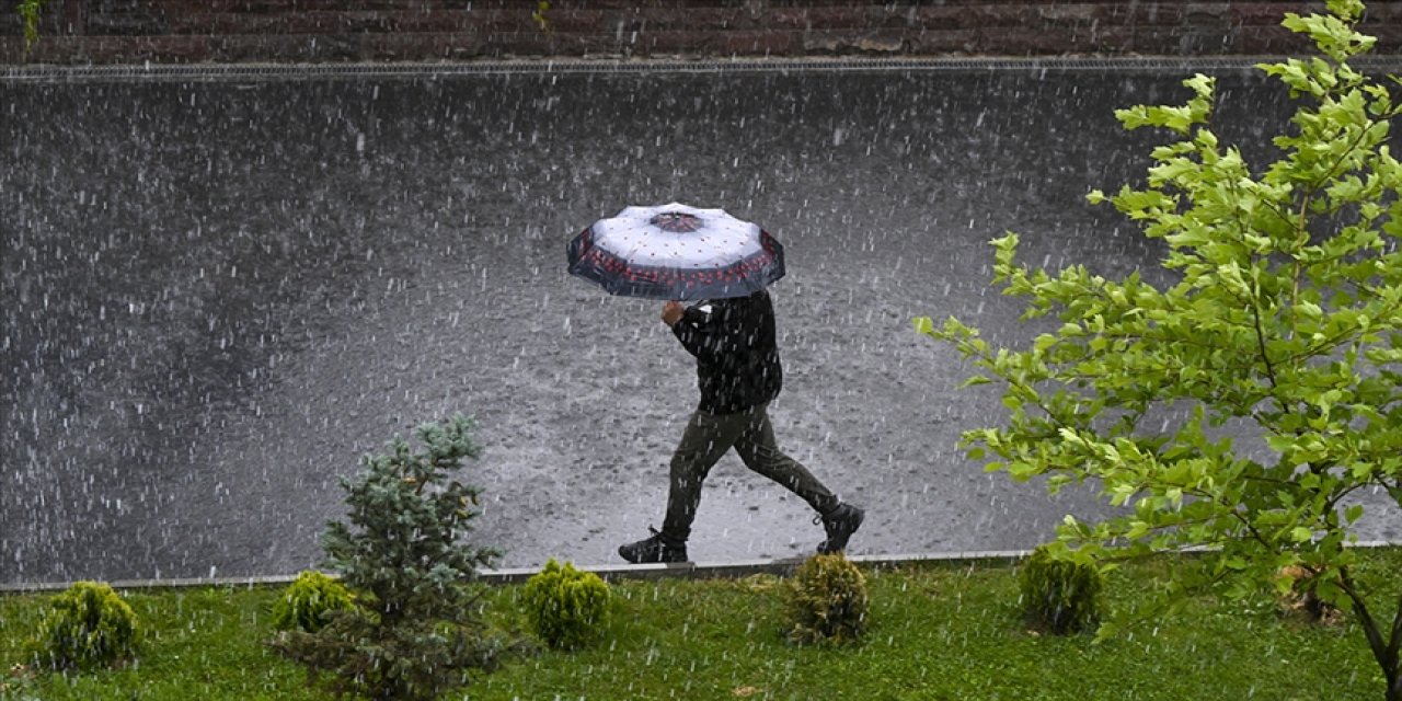 Meteorolojidenkuvvetli sağanak uyarısı