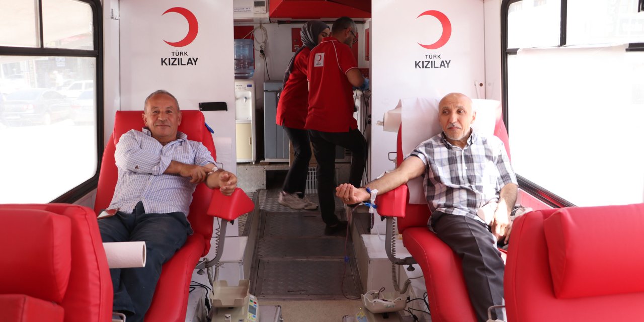 Türk Kızılay 68 ünite kan bağışı topladı