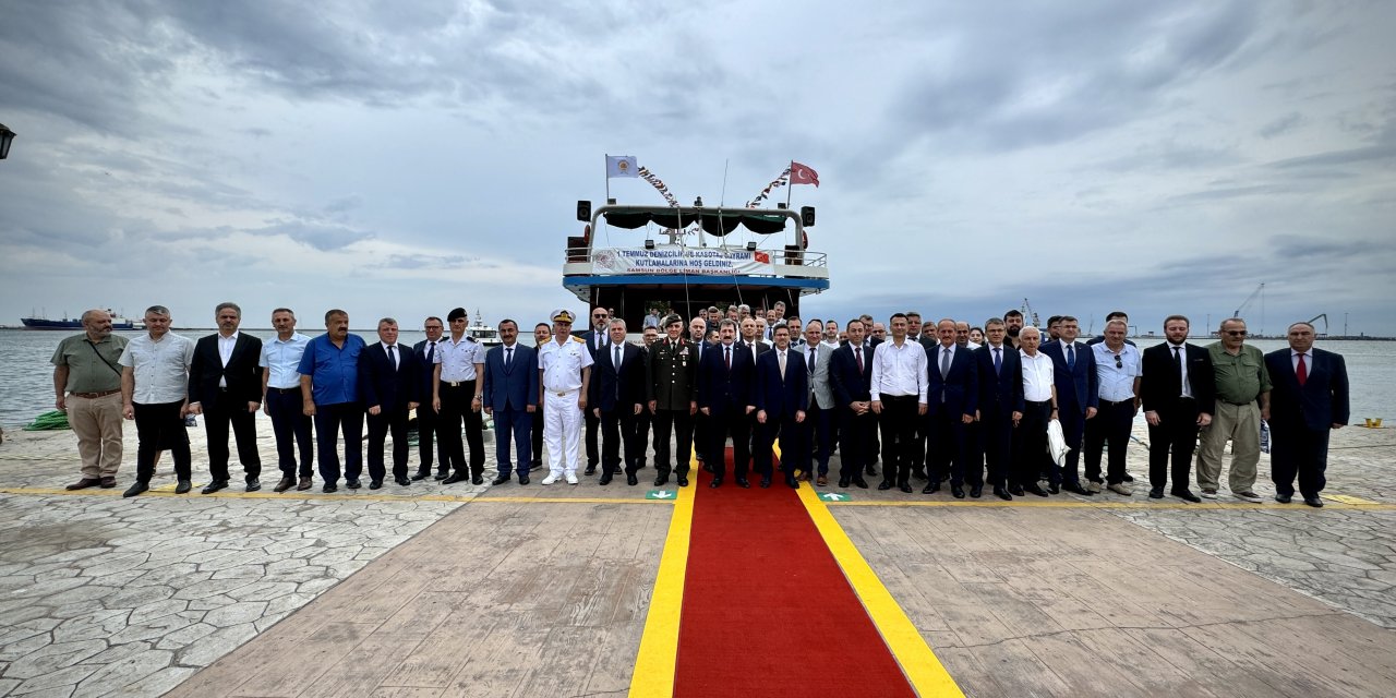 Samsun'da Denizcilik ve Kabotaj Bayramı kutlandı