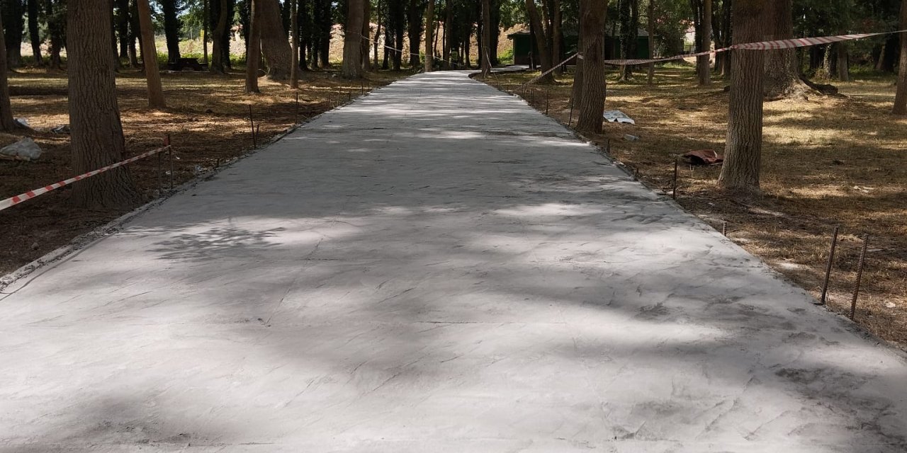 Mesire alanında bakım ve çevre düzenlemesi yapıldı