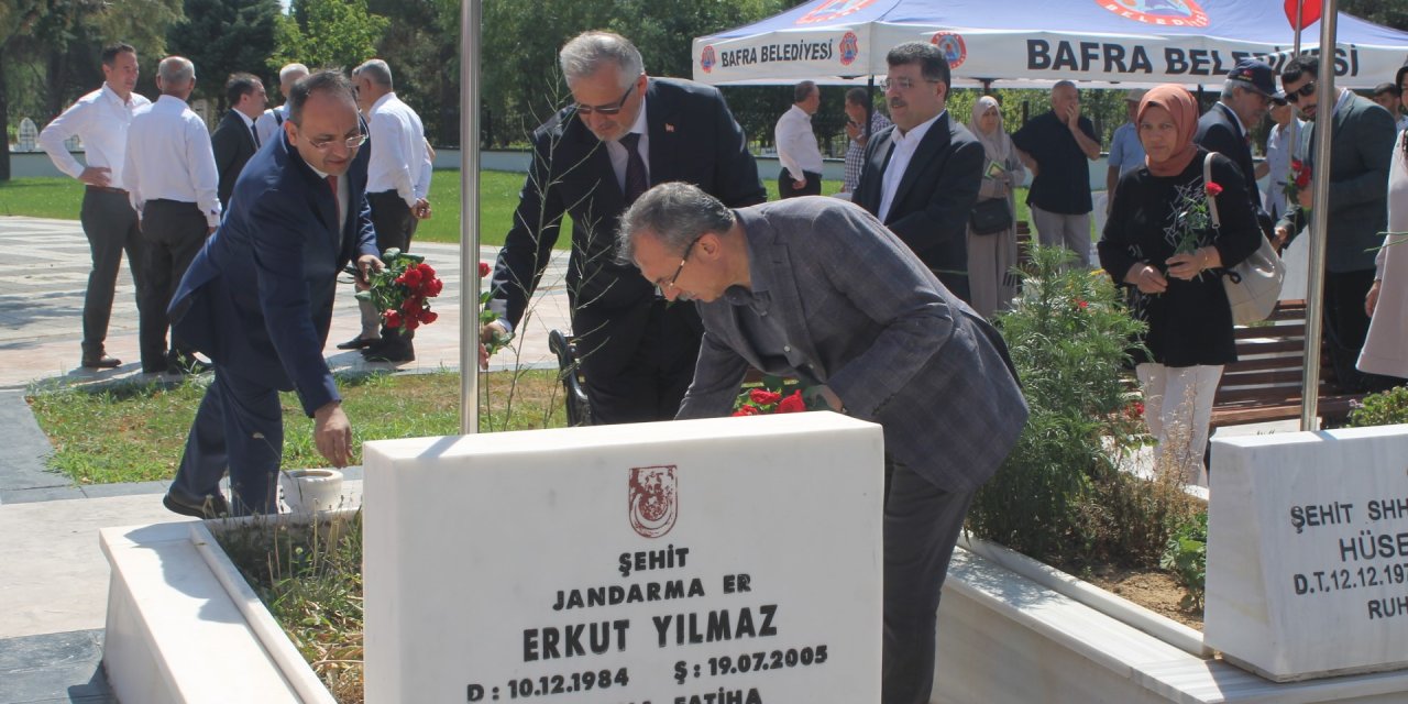 Bafra'da 15 Temmuz Demokrasi ve Milli Birlik Günü programı