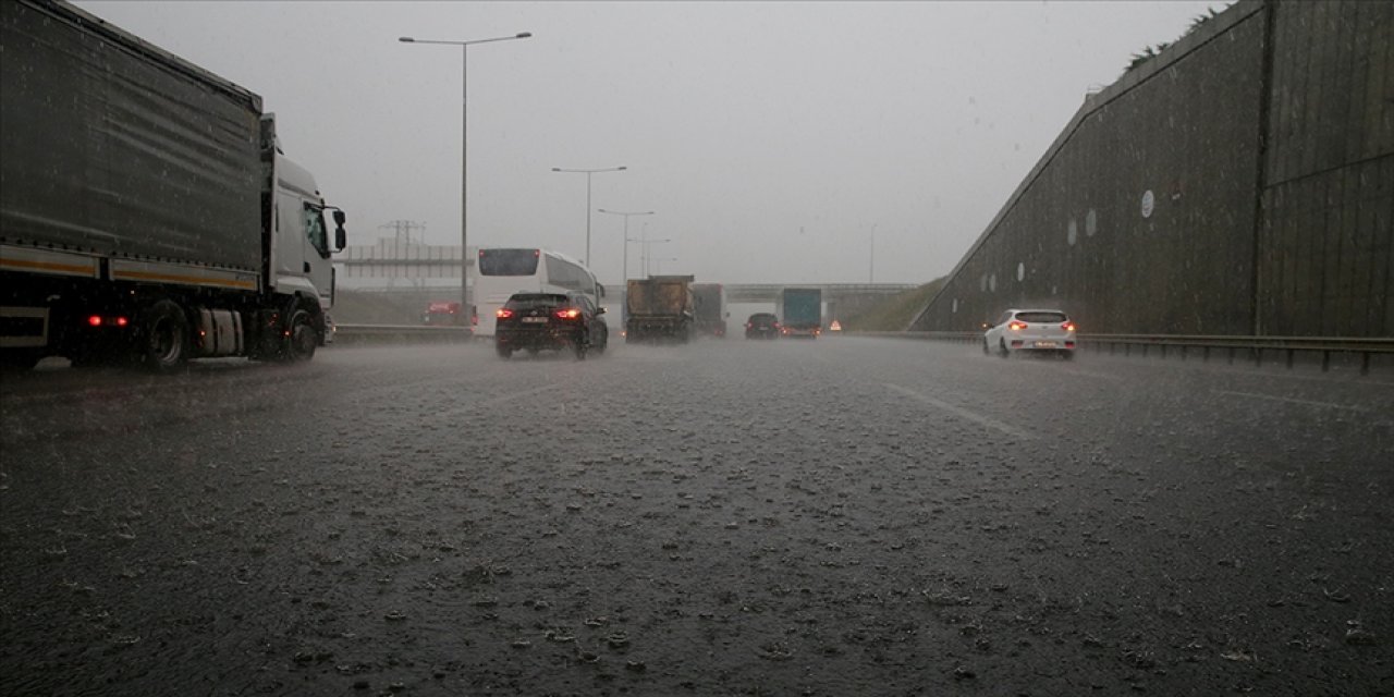 Meteorolojiden kuvvetli sağanak uyarısı