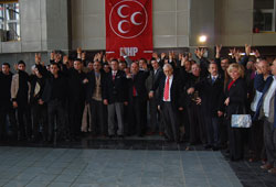 MHPde saflar sıklaştı