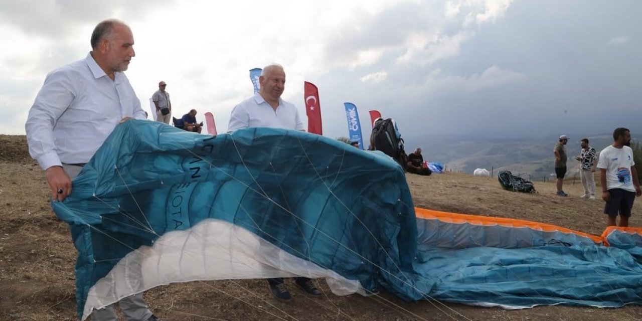 Canik'te adrenalin dolu anlar yaşandı