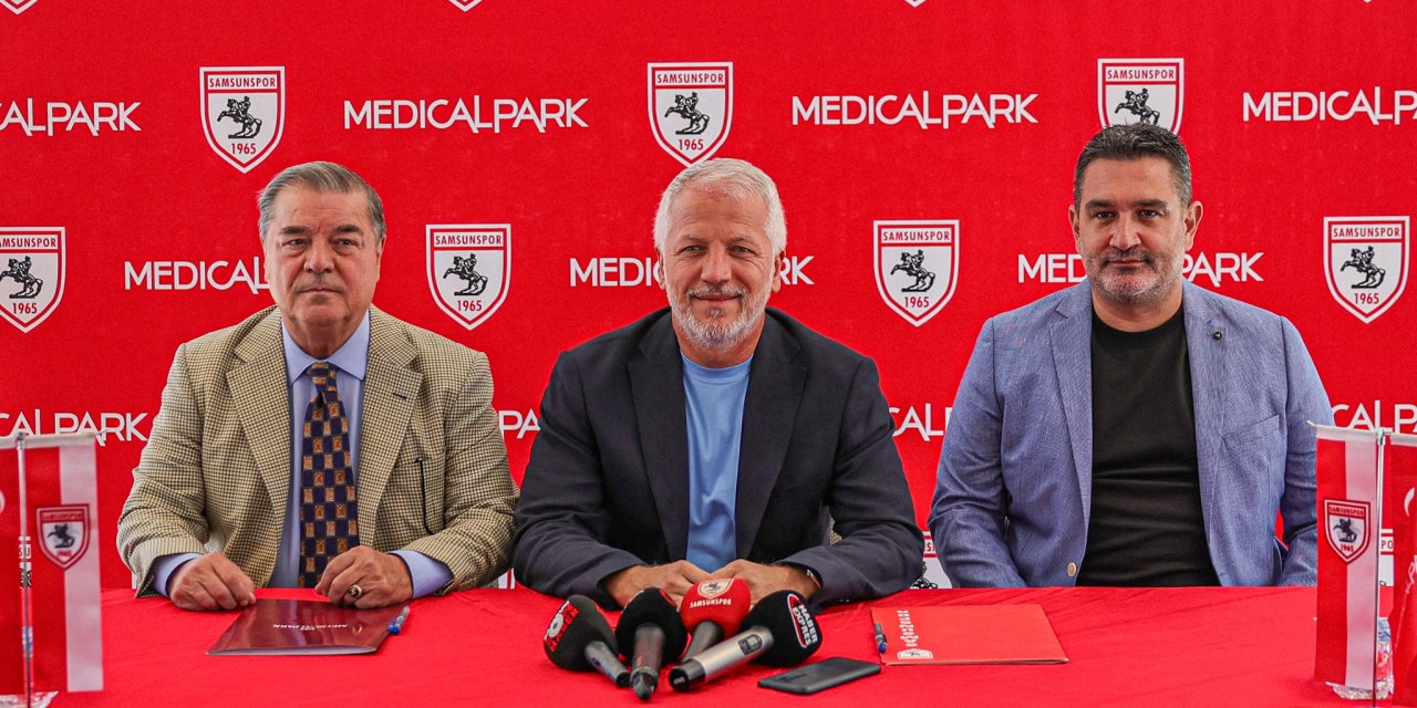 Samsunspor ve VM Medical Park Samsun sponsorluk imzaladı