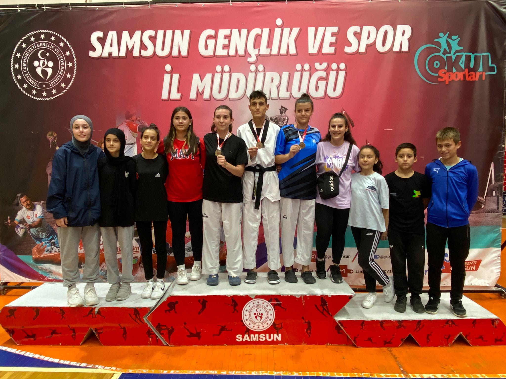 Taekwondo Yıldızlar ve Gençler İl Seçmeleri yapıldı