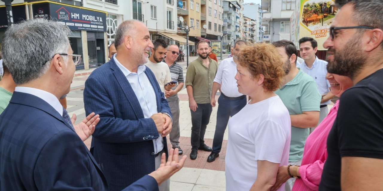 Başkan Sandıkçı talep ve önerileri dinledi