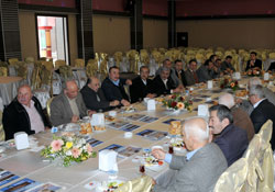 Bektaş, Muhtarlarla bir araya geldi