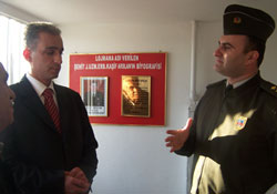 Şehitinin ismini ölümsüzleştirdi