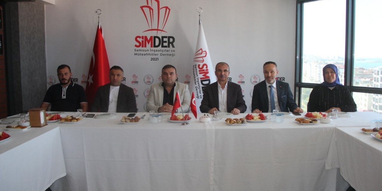 SİMDER Milletvekili Kırcalı'yı ağırladı