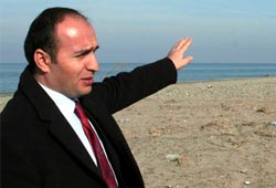 6 kilometrelik atıl sahil