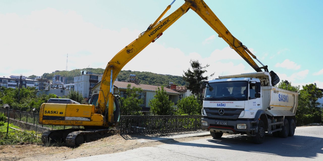 İncesu Deresi’nde temizlik çalışmaları sürüyor