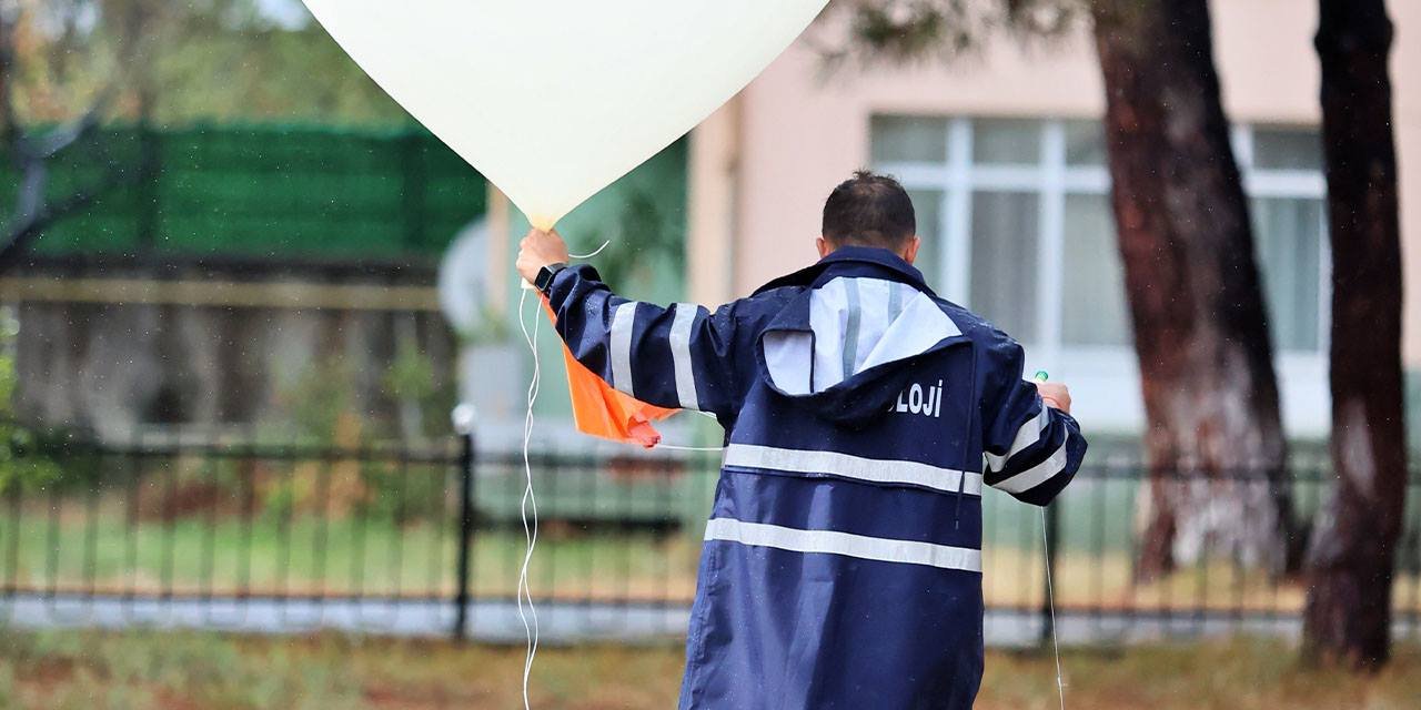 Meteoroloji balonları tahminlerde önemli rol oynuyor