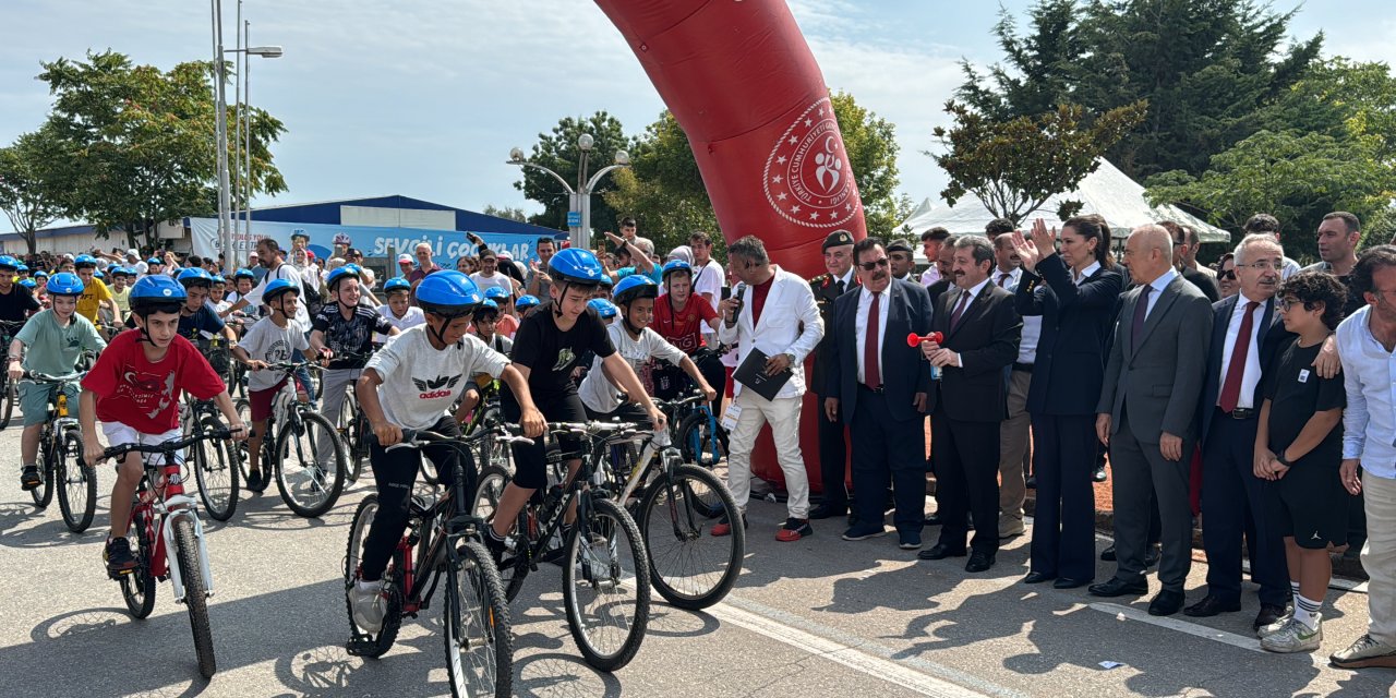 Samsun'dan Ankara'ya Kurtuluş Yolu Bisiklet Turu başladı