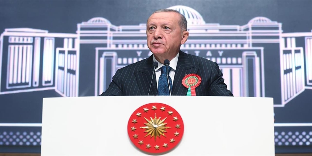 Cumhurbaşkanı Erdoğan, 2024-2025 Adli Yıl Açılış Töreni'nde konuştu